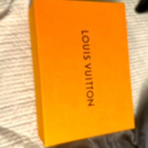 Authentic Louis Vuitton box!